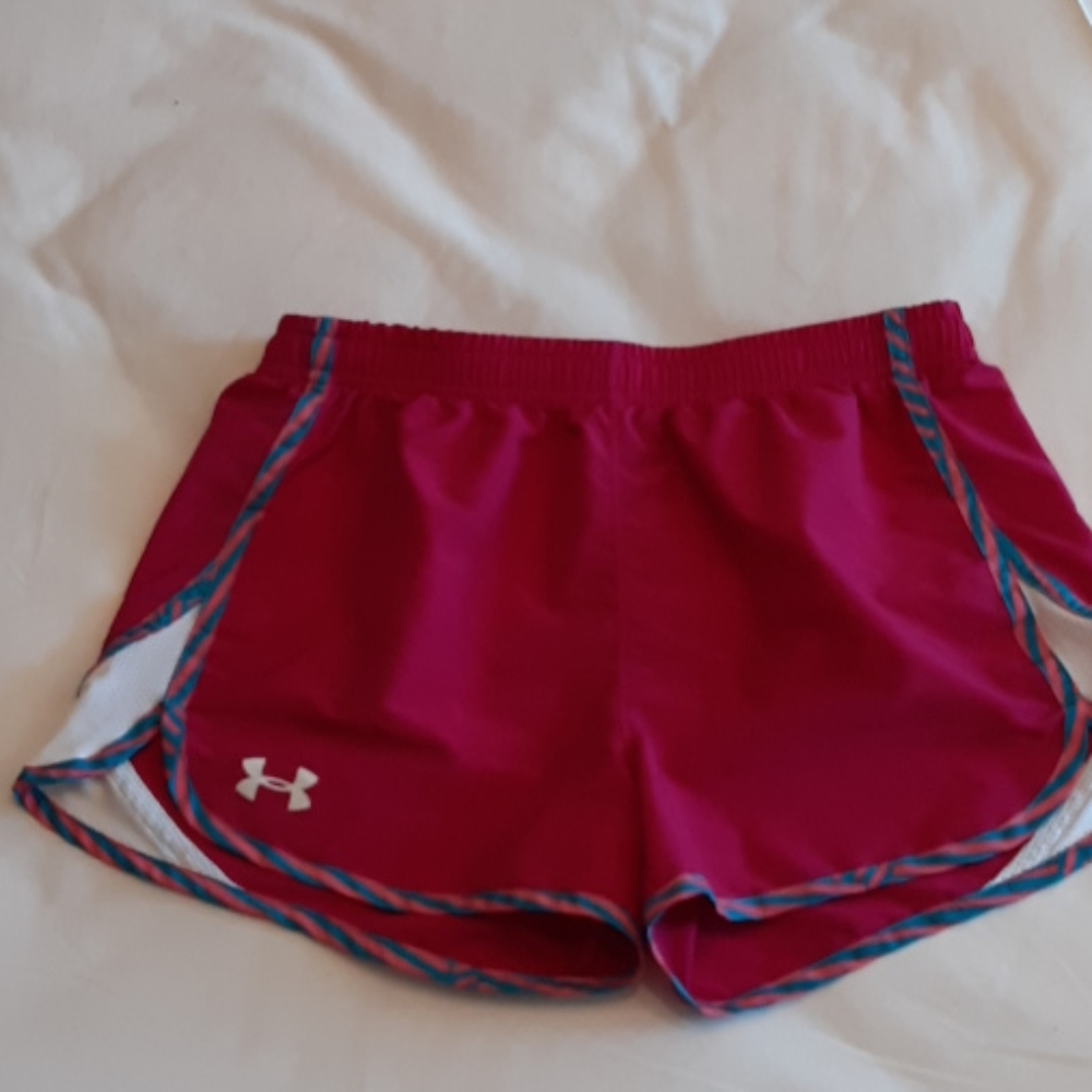 Under Armour running shorts with drawstring